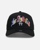 New Era Los Angeles Dodgers 'Multi Letter' 9FORTY A-Frame Snapback Black