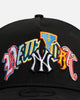 New Era New York Yankees 'Multi Letter' 9FORTY A-Frame Snapback Black