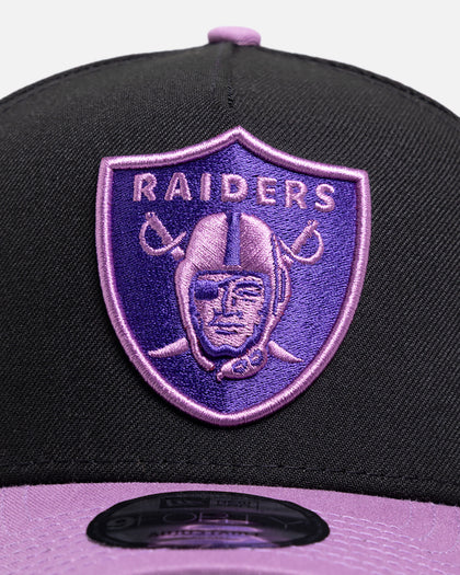 New Era Las Vegas Raiders 'Jacaranda' 9FORTY A-Frame Snapback Pastel Purple