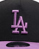 New Era Los Angeles Dodgers 'Jacaranda' 9FORTY A-Frame Snapback Pastel Purple