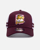 New Era Brisbane Broncos 'NRL 26 Retro Trucker' 9FORTY A-Frame Snapback Original Team Colours