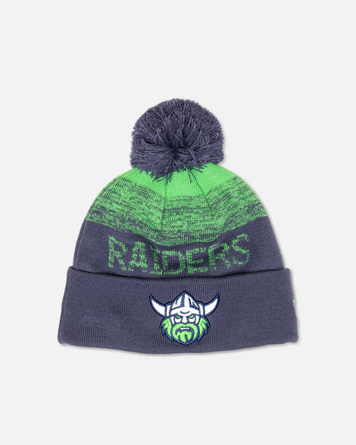 New Era Canberra Raiders 'NRL Ombre Marle' Knitted Beanie Official Team Colour