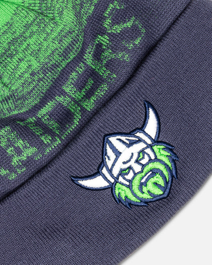 New Era Canberra Raiders 'NRL Ombre Marle' Knitted Beanie Official Team Colour