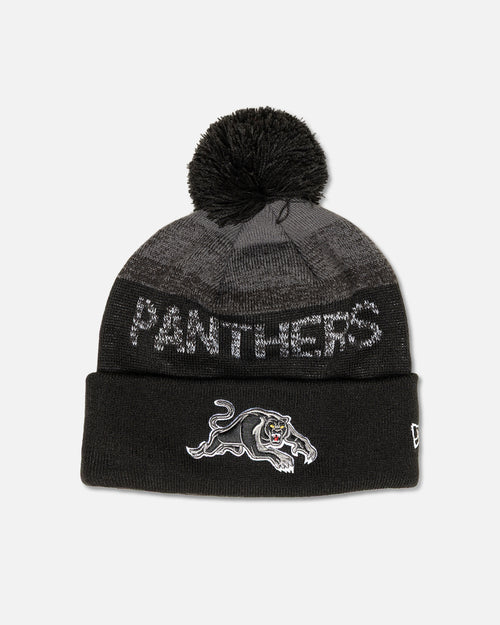 New Era Penrith Panthers 'NRL Ombre Marle' Knitted Beanie Official Team Colour