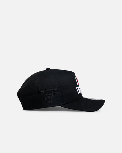 New Era Chicago Bulls 'Lovers' 9FORTY A-Frame Snapback Black