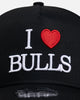 New Era Chicago Bulls 'Lovers' 9FORTY A-Frame Snapback Black