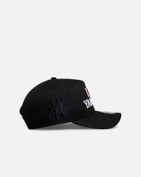 New Era New York Yankees 'Lovers' 9FORTY A-Frame Snapback Black