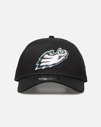 New Era Philadelphia Eagles 'Upside Down Logo' 9FORTY A-Frame Snapback Black/Official Team Color