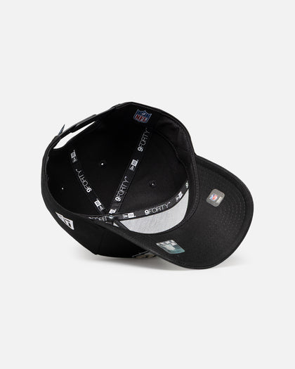 New Era Philadelphia Eagles 'Upside Down Logo' 9FORTY A-Frame Snapback Black/Official Team Color