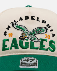 47 Brand Philadelphia Eagles 'Arcitext' 47 Hitch Snapback Natural