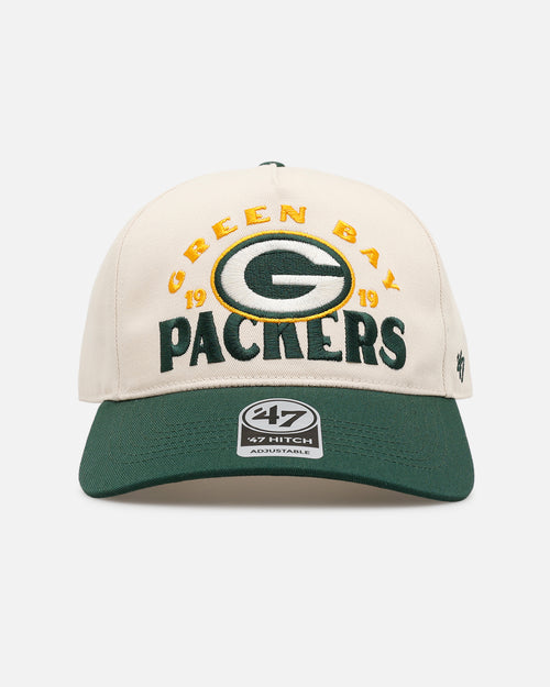 47 Brand Green Bay Packers 'Arcitext' 47 Hitch Snapback Natural