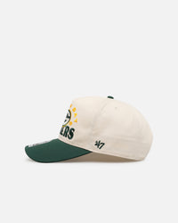 47 Brand Green Bay Packers 'Arcitext' 47 Hitch Snapback Natural