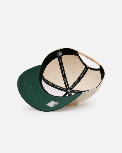 47 Brand Green Bay Packers 'Arcitext' 47 Hitch Snapback Natural