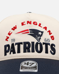 47 Brand New England Patriots 'Arcitext' 47 Hitch Snapback Natural