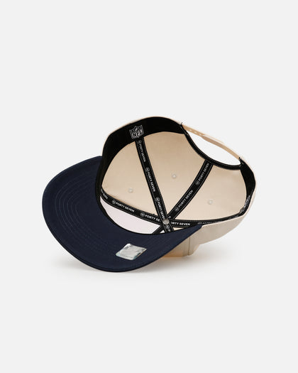 47 Brand New England Patriots 'Arcitext' 47 Hitch Snapback Natural