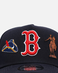 New Era Boston Red Sox 'City Icons' 9FORTY A-Frame Snapback Navy