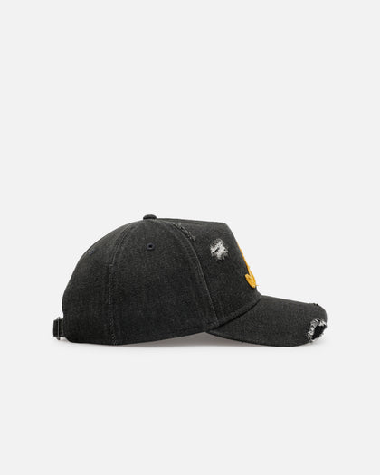 New Era Atlanta Braves 'Denim 2.0' 9FORTY A-Frame Strapback Black