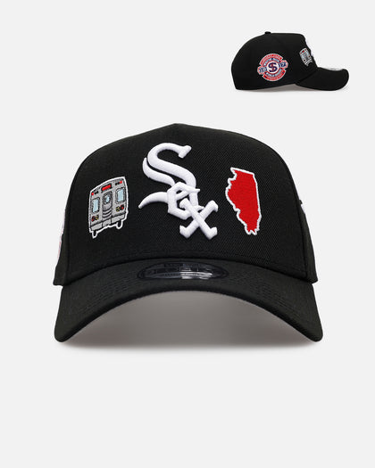 New Era Chicago White Sox 'City Icons' 9FORTY A-Frame Snapback Black
