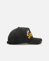 New Era Pittsburgh Steelers 'Denim 2.0' 9FORTY A-Frame Strapback Black