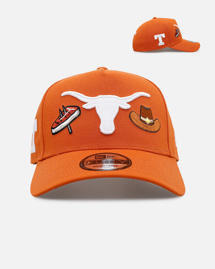 New Era Texas Longhorns 'City Icons' 9FORTY A-Frame Snapback Burnt Orange
