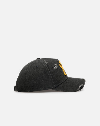 New Era New York Yankees 'Denim 2.0' 9FORTY A-Frame Strapback Black