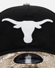New Era Texas Longhorns 'Seasoned Camo' 9FORTY A-Frame Snapback Black/Camo