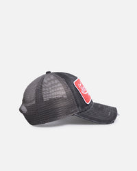Von Dutch Distressed Old Originals Trucker Snapback Black/Grey