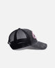 Von Dutch Distressed Trucker Snapback Black/Pink