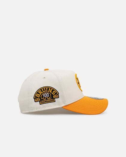 New Era Boston Bruins 'Team Color Visor' 9FORTY A-Frame Snapback Chrome/Official Team Color