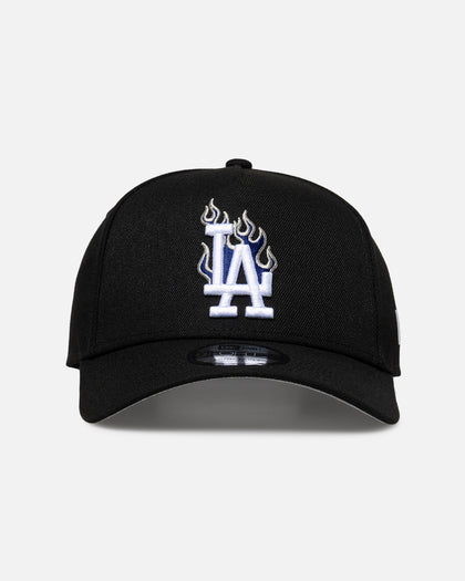 New Era Los Angeles Dodgers 'Flame Logo' 9FORTY A-Frame Snapback Black