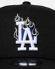 New Era Los Angeles Dodgers 'Flame Logo' 9FORTY A-Frame Snapback Black