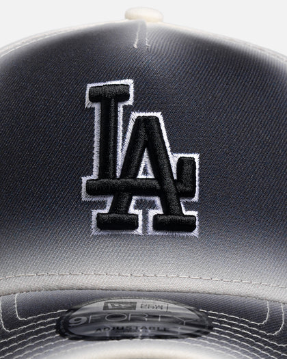 New Era Los Angeles Dodgers 'Gradient Edge Reverse' 9FORTY A-Frame Snapback Black/White