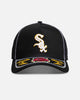 New Era Chicago White Sox 'Rose Visor' 9FORTY A-Frame Trucker Snapback Black/Rose