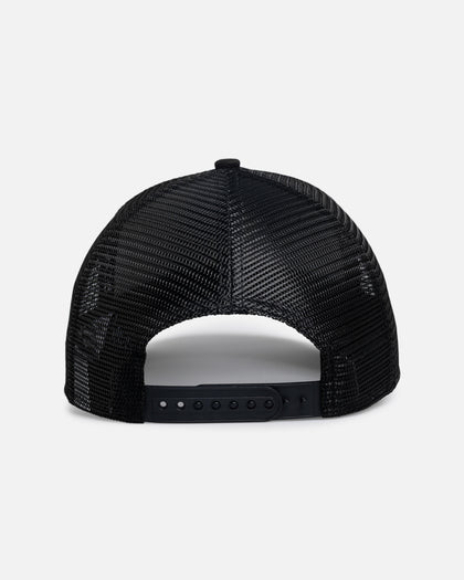 New Era Chicago White Sox 'Rose Visor' 9FORTY A-Frame Trucker Snapback Black/Rose