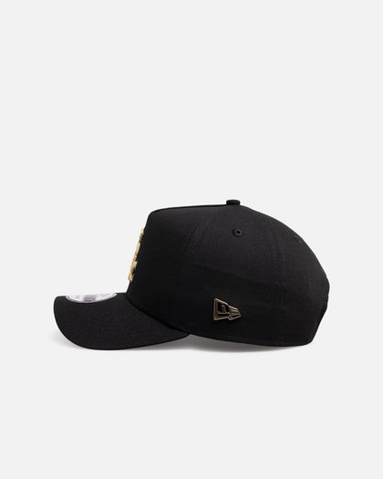 New Era Chicago White Sox 'Canvas Chainstitch Project X' 9FORTY A-Frame Snapback Black/Gold