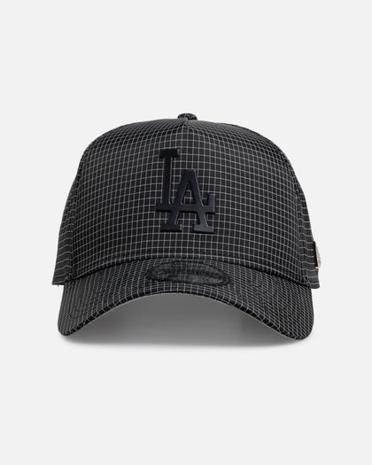 New Era Los Angeles Dodgers 'Black Ripstop' 9FORTY A-Frame Snapback Black/Black
