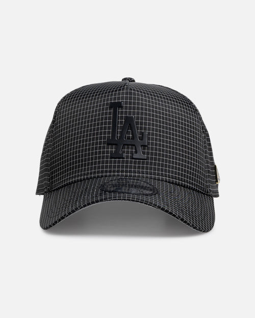 New Era Los Angeles Dodgers 'Black Ripstop' 9FORTY A-Frame Snapback Black/Black