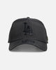New Era Los Angeles Dodgers 'Black Ripstop' 9FORTY A-Frame Snapback Black/Black
