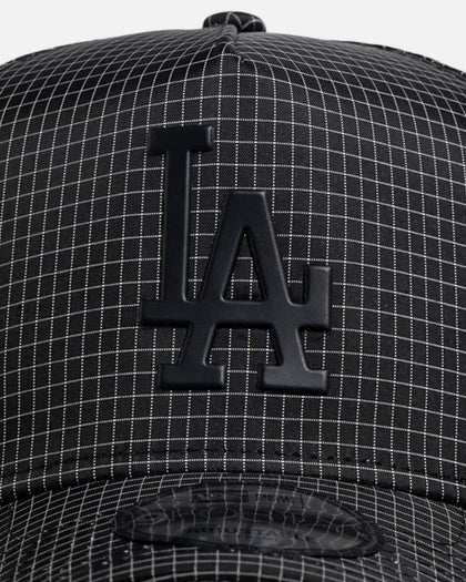 New Era Los Angeles Dodgers 'Black Ripstop' 9FORTY A-Frame Snapback Black/Black