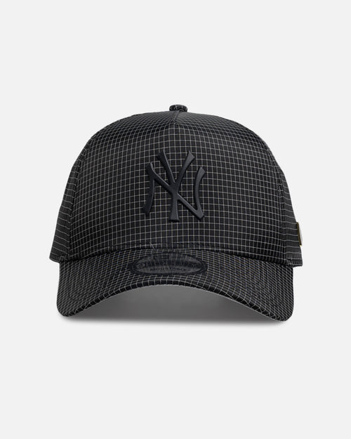 New Era New York Yankees 'Black Ripstop' 9FORTY A-Frame Snapback Black/Black