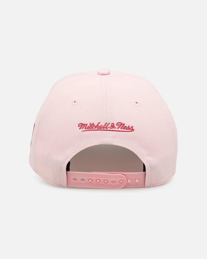 Mitchell & Ness Los Angeles Dodgers 'Pink Camo' Pro Pinch Snapback Pink
