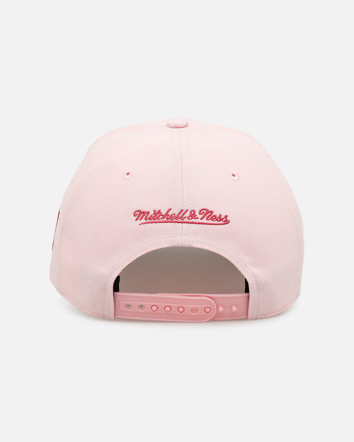 Mitchell & Ness Los Angeles Dodgers 'Pink Camo' Pro Pinch Snapback Pink