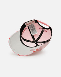 Mitchell & Ness Los Angeles Dodgers 'Pink Camo' Pro Pinch Snapback Pink