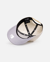 New Era Las Vegas Raiders 'Chrome Grey' 9FORTY A-Frame Snapback White/Silver