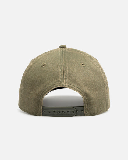 New Era Los Angeles Dodgers 'Distressed Olive' 9FORTY A-Frame Snapback Olive