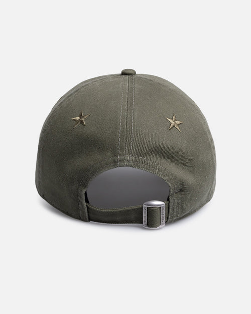 New Era Los Angeles Dodgers 'Starry Eyelet' 9TWENTY Strapback Green