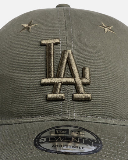New Era Los Angeles Dodgers 'Starry Eyelet' 9TWENTY Strapback Green