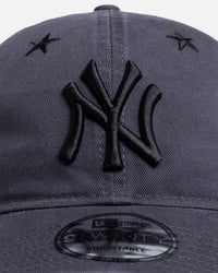 New Era New York Yankees 'Starry Eyelet' 9TWENTY Strapback Black