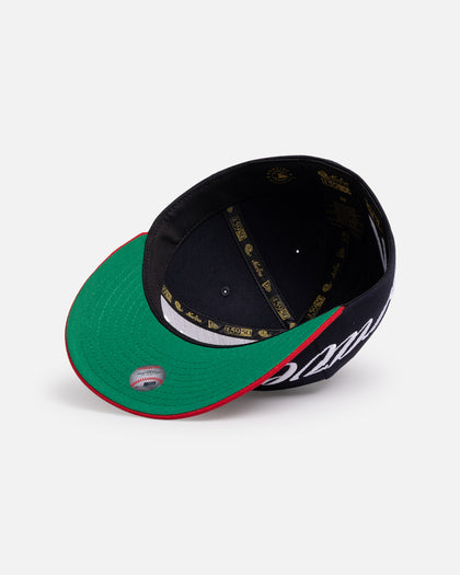 New Era Atlanta Braves 'MLB Side Script' 59FIFTY Fitted Navy