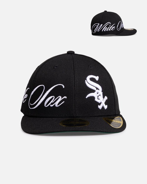 New Era Chicago White Sox 'MLB Side Script 59FIFTY Fitted Black
